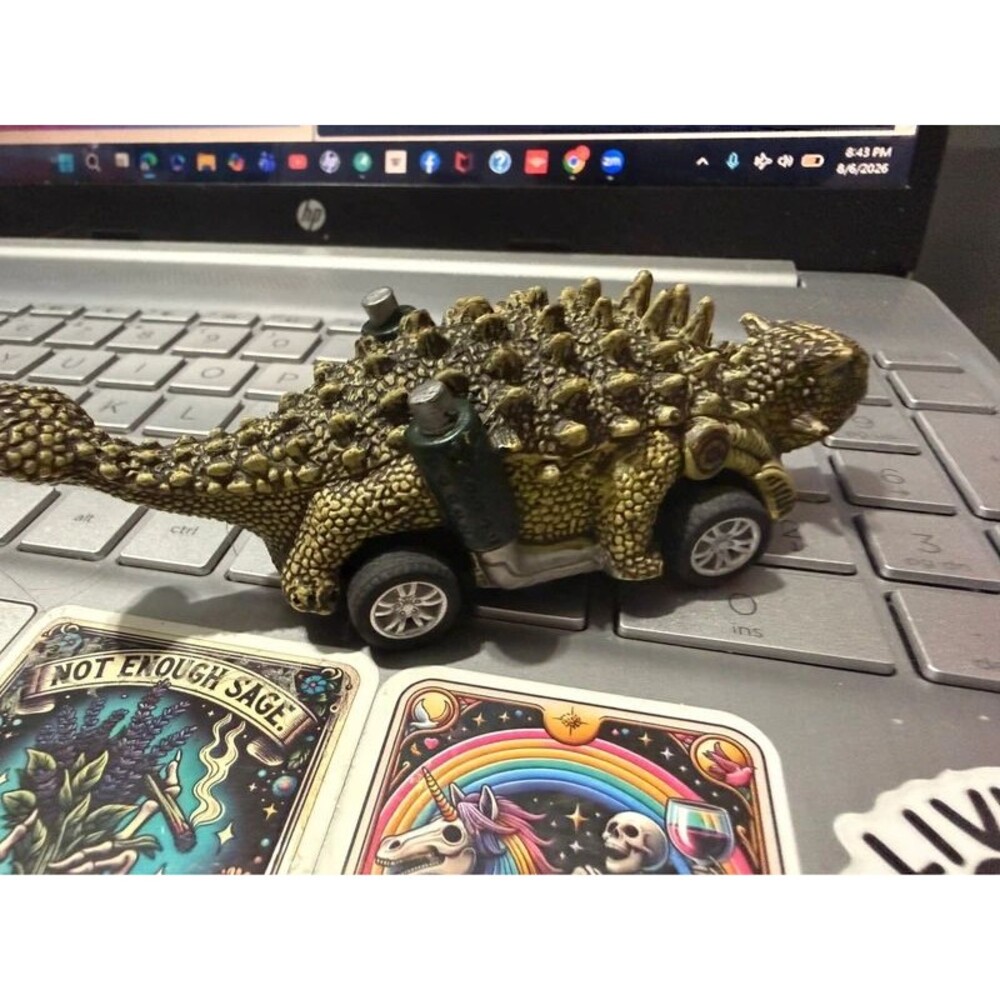Dino car!!